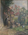 Hofpartie mit Oleander - WK:0757