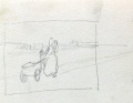 Frau mit Handwagen - WK:1802