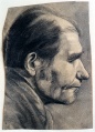 Portret (Männerporträt, Mann im Profil) - WK:0934