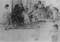 Jahrmarkt, Zuschauer im Tanzsaal – WK:0395