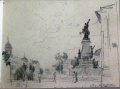 Budapest, Baross-Platz - WK:1919