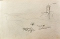 Flur mit Turm - WK:1833