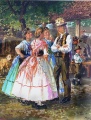 Kirchweihgruppe im Wirtshaushof - WK:0779