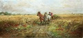 Weizenflur mit Pferdewagen - WK:0883