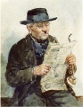 Der Zeitungsleser - WK:1679