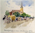 Neubeschenowa, Erntefestzug - WK:1285