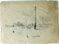 Bahndamm und Telegraphenstangen - WK:1567