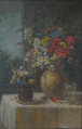 Feldblumen in zwei Vasen - WK:0450