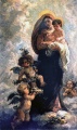 Madonna mit Kind und Engeln - WK:0452