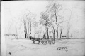 Pferdewagen unterwegs - WK:1806