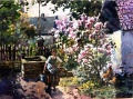 Hinterhof mit Brunnen - WK:0772