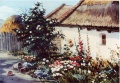 Hofpartie mit Blumengarten - WK:1696