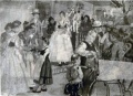 Im Hof der Vortänzerin - WK:1934