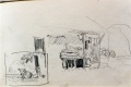Hausgang mit Schlafstätte - WK:1840
