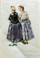Mädchen am Dorfrand - WK:1178