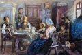 Musizierende Familie - WK:0637