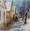 Dorfstraße im Winter - WK:0758