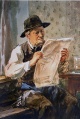 Der Zeitungsleser - WK:0017