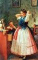 Schwester vor dem Spiegel - WK:0357