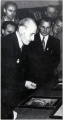 Der Altmeister anlässlich seines 80. Geburtstags im Jahre 1957