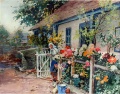 Blumengarten vor dem Hausgang - WK:0029