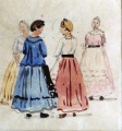 Mädchen in Sommerkleidern - WK:1193