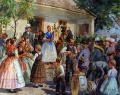 Im Hof der Vortänzerin - WK:0417