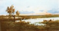 Teich im Abendrot - WK:1740