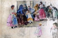 Jahrmarkt, Zuschauer im Tanzsaal - WK:0395