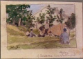 Mostar, Soldaten im Nordlager - WK:1909